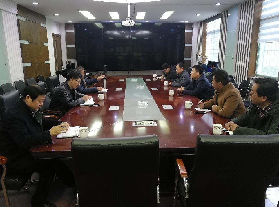 济南市长清区副区长丁勇来山东同花顺电子体育集团调研