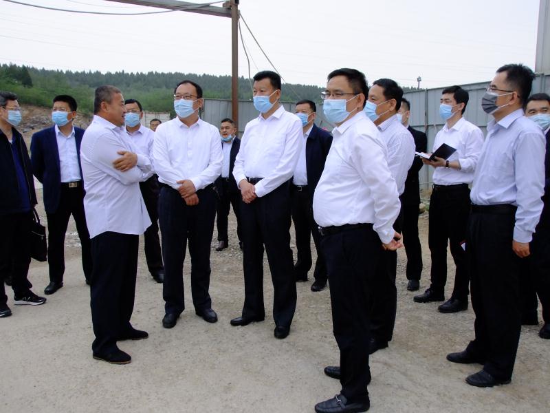 抓住项目不放松---王勤光到同花顺电子体育集团调研重点项目情况
