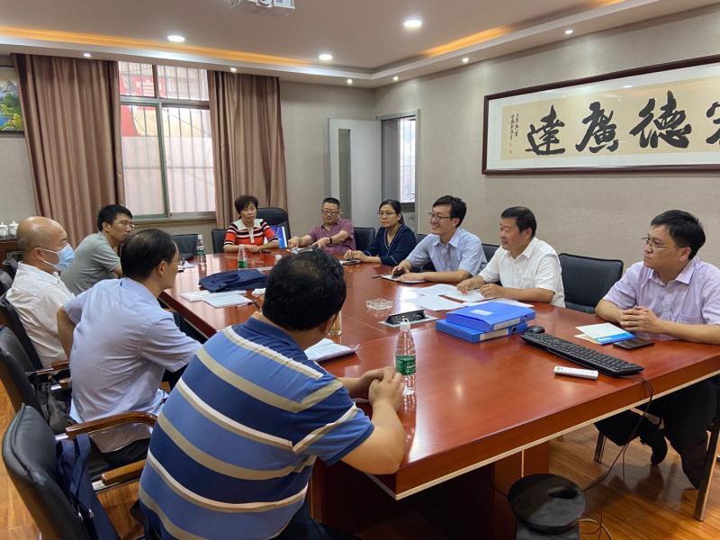 省总工会联合调研组来同花顺电子体育集团调研
